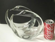 Scultura uccellino cigno di