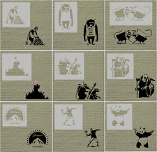 STENCIL BANKSY 190 MICRON
