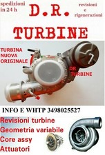 TURBO TURBINA TURBOCOMPRESSORE