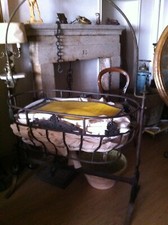 Culla In Ferro Fine 800 In Ferro Battuto Originale