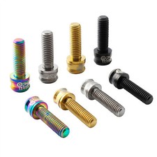 6pz Bulloni Pinza MTB Titanio