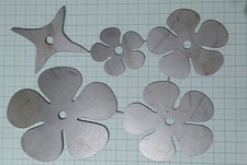 Blacksmith Rose 5 petal blanks