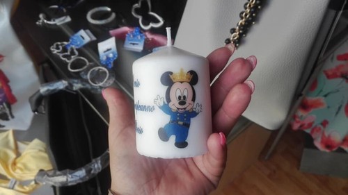 Candela personalizzata con - candela,