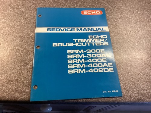 Manuale servizio echo per - manuale, di