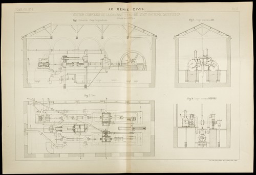 1885 piantina antico - -, di