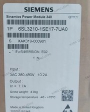 6SL3210-1SE17-7UA0 1 PZ NUOVO