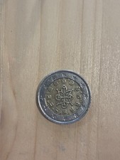 Monete 2 Euro PORTOGALLO 2002 Errore Di Conio, Materiale In Eccesso Su Stelle