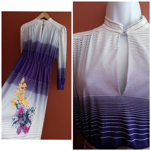 Abito midi blouson vintage