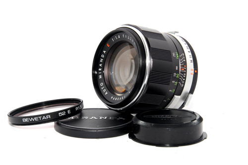 Miranda auto 50mm - auto, 1,4