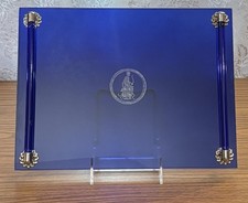 Vassoio vanità blu cobalto