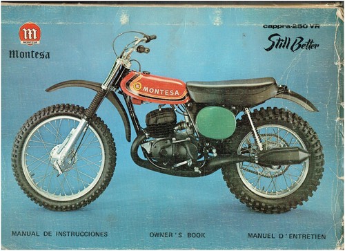1974 montesa cappra - montesa,