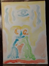  Virgilio Guidi, L'abbraccio