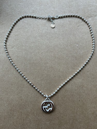 Collana gucci nuova argento - collana,