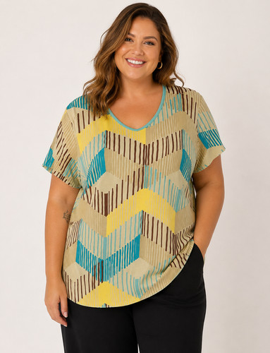 Maglia donna fantasia - maglia,