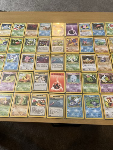 Old vintage pokemon cards - vintage,