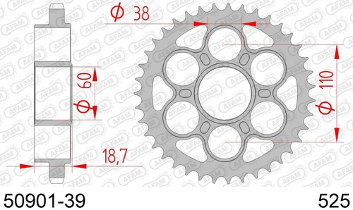 50901 afam corona denti - 50901-39,