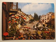 Bosco Chiesanuova (Verona). Veduta - Auto, Car, Voitures. Fiat 600 multipla.