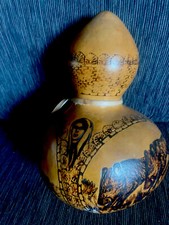 ARTE SARDA   grande  zucca con