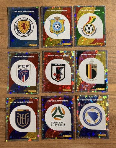 Lotto adesivi panini fifa - adesivi,