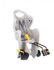 Bellelli Seggiolino Posteriore Mr Fox Attacco al Telaio B-FIX Grigio Chiaro