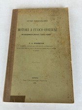 Studio termodinamico dei motori (marini) a fuoco odierni,Venezia  1908