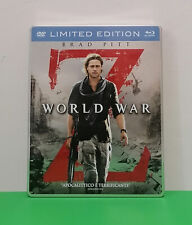 World War Z Steelbook limited edition 2 dischi Blu-ray + Dvd  (2013)