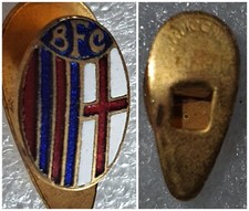 Distintivo calcio⚽BOLOGNA🔴🔵spilla EMILIA ROMAGNA piedino PICCHIANI❗️RARO 