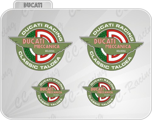 Adesivi stickers ducati - 4,