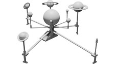 Supporto Espositivo Planetario