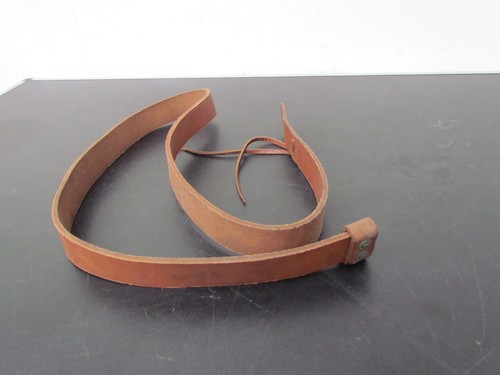 Bretelle cuir fusil lee - cuir, de