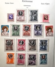 Vaticano 1953 MNH 3 serie