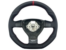 Volante in pelle VW GTI R32 GT Golf 5 V Caddy Passat 3C Eos Jetta