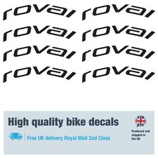 Decalcomanie ruota curva Roval