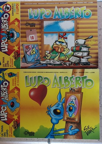 Lotto fumetti lupo alberto - ,