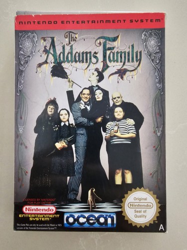 The addams family nintendo - addams,