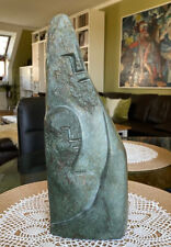 Statua in pietra. Moderno. Uomo+Donna? Altezza 31 cm. Bicolore.