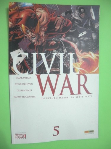 Civil war fumetto - civil, 5
