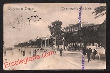 ai9256 - CARTOLINA D'EPOCA - Trapani Città - La Passeggiata alla Marina