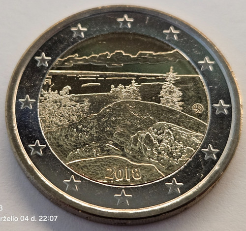 Moneta euro finlandia - finlandia, 2018