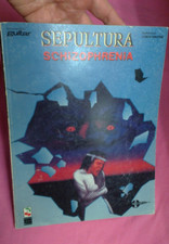 SEPULTURA SCHIZOFRENIA chitarra TAB partitura libro musicale Cherry Lane 1995 #2 opaco
