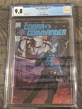 Cobra Commander #1 1:100 Jonboy Meyers, Immagine CGC 9.8 Foil - GIJoe Transformers