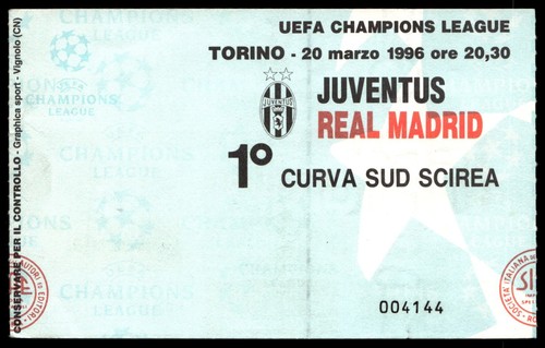 Biglietto juventus real - juventus, vs
