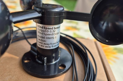 Sensore anemometro del sensore