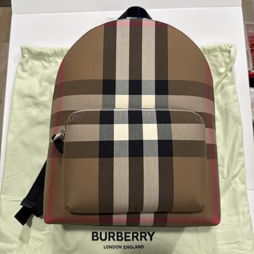 Zaino burberry jeff tela con - zaino,