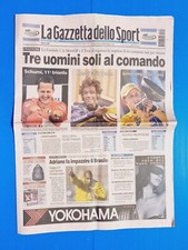 GAZZETTA DELLO SPORT 26 LUGLIO 2004 FERRARI - BRASILE VINCE COPPA AMERICA