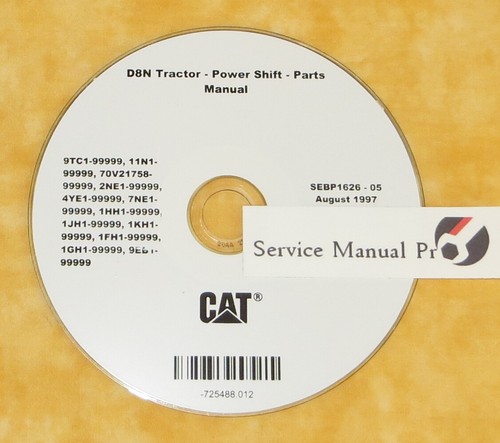Sebp1626 cat d8n - cat,