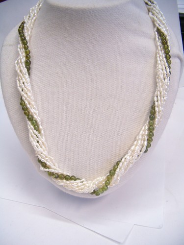 Collana torchon perle - di,