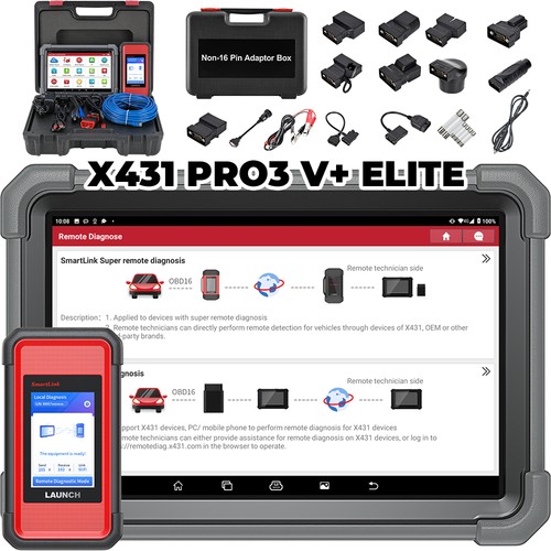Launch x431 pro3s elite pro - launch, pro3s+