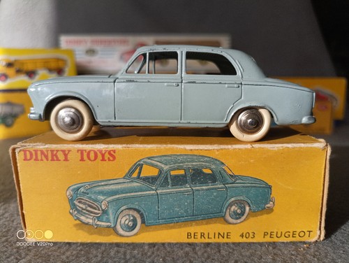 Dinky toys 403 peugeot boite - dinky,
