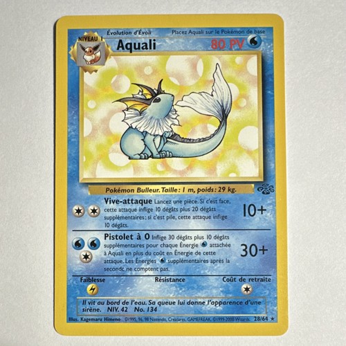 Pokémon vaporeon 80hp raro - vaporeon,